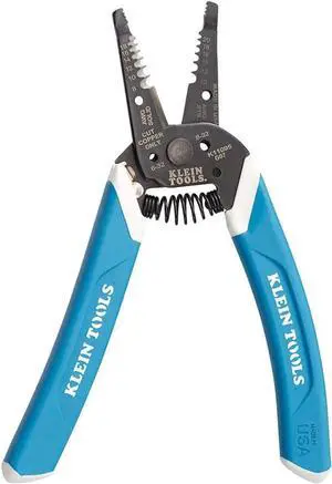 Klein Tools K11095 Klein-Kurve Wire Stripper and Cutter, for 8-18 AWG Solid and 10-20 AWG Stranded Wire