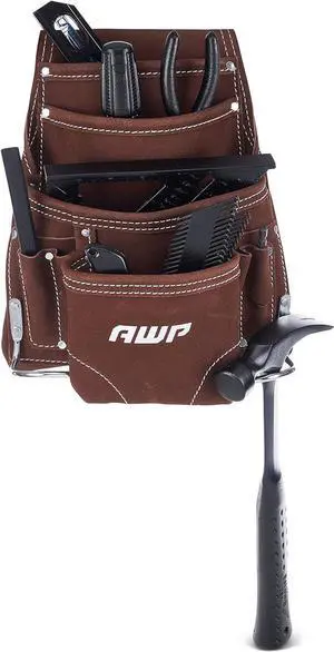 AWP Tool Pouch, Electrician Tool Pouch, Premium, Professional Multi-Pocket Organizer AWP Tool Pouch, Electrician Tool Pouch, Premium, Professional Multi-Pocket Organizer