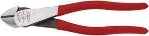 Klein Tools D248-8 Pliers, Made in USA, Diagonal Cutting Multi-Purpose Pliers with Angled Head, High-Leverage Design, and Short Jaw, 8-Inch