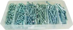 L.H. Dottie 632PS Machine Screw Kit, Round Head, 6-32 TPI by 1/2-Inch to 2-Inch Length