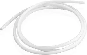 PTFE Teflon Bowden Tube for 1.75 Filament (2.0mm ID/4.0mm OD) 2.0 Meters  White Connector Tubing for 3D Printer