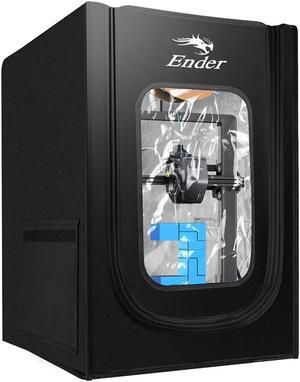 Creality Official 3D Printer Enclosure, Fireproof and Dustproof Tent Constant Temperature Protective Cover Compatible with Creality Ender 3/3 Pro/ 3 V2/ 3V2 Neo/ 3 S1 Pro, 21.65 * 25.59 * 29.52