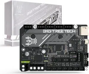 BIGTREETECH SKR Mini E3 V3.0 Motherboard with TMC2209 UART Stepper Motor Driver BTT 32 Bit Silent Control Board, Support Marlin/Klipper for Ender-3, Ender-3 V2, Ender-3 Pro 3D Printer