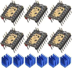 BIGTREETECH Direct 6PCS TMC2209 V1.3 Stepper Motor Driver 2.8A UART Ultra Silent Stepsticks Supports Step/DIR Mode for Octopus V1.1/Octopus pro/SKR V1.4 Turbo SKR 3 Manta M4P/M5P/M8P Control Board