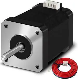 Nema 17 Stepper Motor 42x60mm 2.1A 2 Phase 4 Wires 1.8 Degrees with 1Meter Cable for 3D Printer Motors Nema 17 Stepper Motor 42x60mm 2.1A 2 Phase 4 Wires 1.8 Degrees with 1Meter Cable for 3D Printer Motors