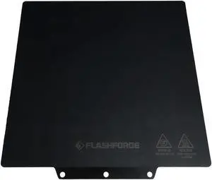 FLASHFORGE Adventurer 5M Series Smooth PEI Platform, Tool-Free Model Removal, Automatic Separation After Cooling, Glue-Free Printing for PLA and TPU Filament