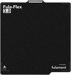 Fula-Flex Textured PEI PRO - 40% Better Adhesion Than PEI - BambuLabs X1 / Carbon, P1P, P1S Flex Plate Build Sheet Compatible | 258 x 258