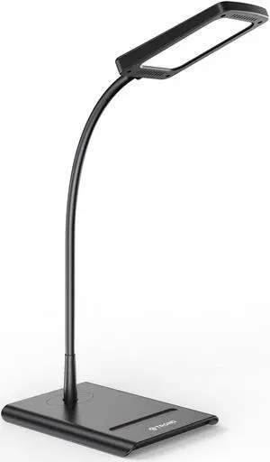 TROND Desk Lamp, Bright Dimmable Eye-Caring Table Lamp, 3 Color Modes 7 Brightness Levels, Flexible Gooseneck, Touch Control, Memory Function, Desk Light for Home Office Bedside Task Reading
