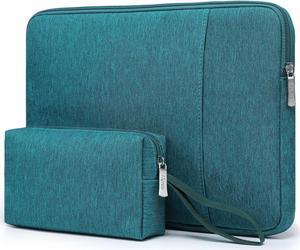 HYZUO 13 Inch Laptop Sleeve Bag Set Compatible with MacBook Air 13.6/13 M3/M2/M1 A3113 A2681 A2337 2024-2018, MacBook Pro 13 M2/M1 Pro/Max A2686 A2338 2024-2016, Laptop Case with Pouch, Dark Green