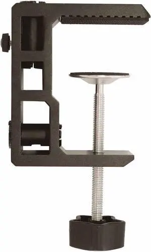 Replacement Heavy Duty C Clamp for 1/2 Base Magnifying LampXINME Desk LampSwing Arm LampPhone MountI pad MountTablet HolderMic Holder (G2 BLACK)