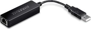 TRENDnet USB 2.0 to Fast Ethernet Adapter, Supports Windows and Mac OS, ASIX AX88772A Chipset, Backwards Compatible with USB 1.0 and 1.0, Full Duplex 200 Mbps Ethernet Speeds, Black, TU2-ET100