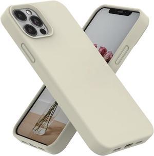SOH Designed for iPhone 13 Pro Silicone Case, Shockproof Protective Phone Case with Microfiber Lining Compatible with iPhone 13 Pro (6.1inch) (Stone)