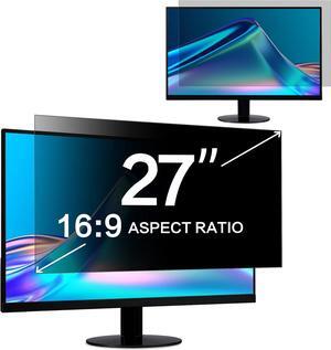 ZOEGAA Computer Privacy Screen 27 Inch 16:9 Developed & Produced by ZOEGAA Factory, Removable&Anti Blue Light 27 inch Privacy Screen for Monitor