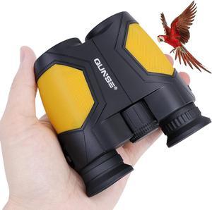 12x25 Compact Binoculars for Adults Kids,BAK4 FMC Low Light Night Vision Bird Watching Outdoor Hunting,Travel,Sightseeing
