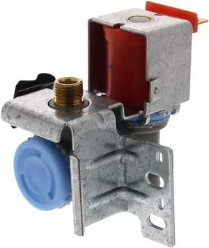 2315576, 2315508, WP2315576, 2319865, AP6007253, PS11740365 Water Inlet Valve Compatible With Whirlpool Refrigerator Fits Model# (RT2, ET8, ET1, ET2, KTR, WSF, GSF, GT2) Blue