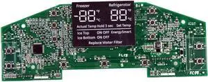 GE WR55X11144 Refrigerator User Interface Genuine Original Equipment Manufacturer (OEM) Part