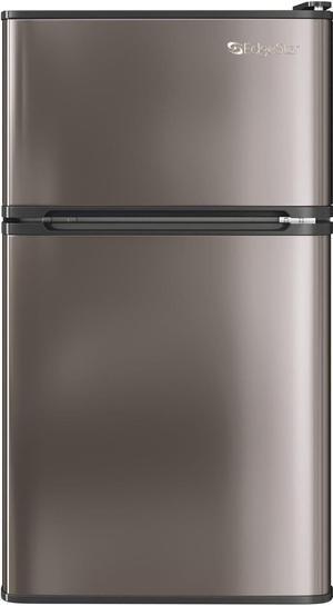 EdgeStar CRF321SS 3.1 Cu. Ft. Dorm Sized Energy Star Compact Fridge/Freezer