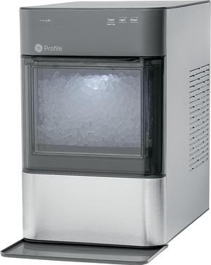 GE Profile Opal 2.0, Chewable Crunchable Countertop Nugget Ice Maker, Scoop included, 38 lbs in 24 hours, Pellet Ice Machine with WiFi & Smart Connected, Stainless Steel