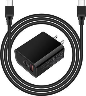 Type C Charger Super Fast Charging for Moto G Power 2024/G Stylus 5G 2023/G 5G/G Pure/G Play 2024/G8/G7,Motorola Edge 5G UW/One 5G Ace/One 5G UW/Edge Plus 2022,20W USB C Wall Charger+C Charger Cable