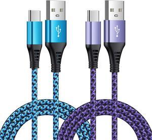 [2-Pack,6FT]USB Type C Cable Fast Charging for Google Pixel 6,Android Charger Cable Type C Charging Cord for Google Pixel 8 Pro/8/7a/7 Pro/6 Pro/6a/5a/4a/5;Samsung Galaxy S24/S23/S22/S21Ultra/A54/A34