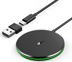 Magnetic Wireless Charger 15W Ultra-Fast Apple Mag-Safe Charger for iPhone 15/15 Pro/15 Plus/15 Pro Max/14/13/12 Series Magnet Charging Pad with Sleep-Friendly Ligh for  3/2/Pro