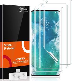 MP-MALL 3-Pack Screen Protector Designed for Motorola Moto Edge Plus, Motorala Edge+, Self Healing Flexible TPU Film HD Clear