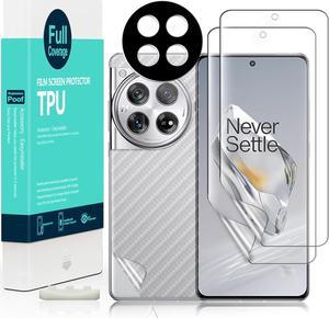 Ibywind Screen Protector For Oneplus 12 5G 6.82"[2 Pack],Flexible TPU Film,With 1Pc Camera Lens Protector,1Pc Back Film,Bubble Free,Easy to install