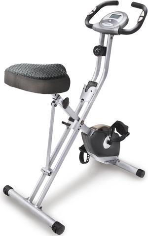 Exerpeutic Folding Exercise Bike, 8 Levels of Resistance Stationary Bike, Bluetooth tracking & Tablet Holder options available