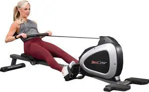 Fitness Reality Magnetic Rowing Machine with Bluetooth Workout Tracking Built-In, Additional Full Body Extended Exercises, App Compatible, Tablet Holder, Rowing Machines for Home Use