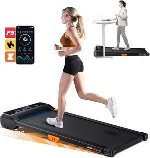 Under Desk Treadmill, Walking Treadmills for Home, 3 in 1 Portable Treadmill, Strolling Walking Running Machine, APP/Remote Control, 265lbs Capacity, Lightweight