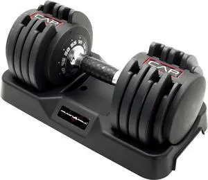 CAP Barbell 55lb Single ADJUSTABELL Dumbbell