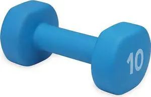 Dumbbell Hand Weight (Sold in Singles) - Neoprene Coated Exercise & Fitness Dumbbell for Home Gym Equipment Workouts Strength Training Free Weights for Women, Men