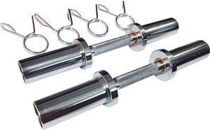 Olympic Dumbbell Handle Loadable Dumbbell Bars Fit 2 inch Olympic Weight Plates Ideal For Home Gym Strength Training