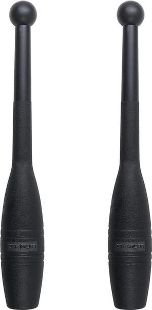 Logest Mace Exercise Club - Heavy Duty Plastic Indian Clubs Available in 1 LB and 2 LB Set 3LB Set 4LB Set of 2 Perfect for Strength Training Rehabilitation Improves Grip Full Body Workout Mace Clubs