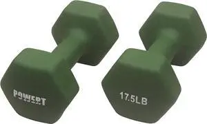 HEX Neoprene Dumbbell |Coated Colorful Hand Weights in Pair