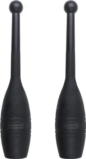 Logest Mace Exercise Club - Heavy Duty Plastic Indian Clubs Available in 1 LB and 2 LB Set 3LB Set 4LB Set of 2 Perfect for Strength Training Rehabilitation Improves Grip Full Body Workout Mace Clubs