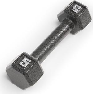 Marcy Cast Iron Hex Dumbbells Collection - Available size from 3-lb to 100-lb, SOLD INDIVIDUALLY