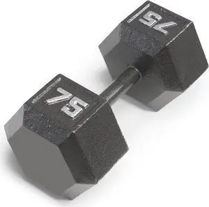 Marcy Cast Iron Hex Dumbbells Collection - Available size from 3-lb to 100-lb, SOLD INDIVIDUALLY