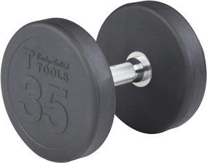 Body-Solid Cast Iron Solid Hexagon Dumbbells Single, Hand Weights For Men and Women Sold Separately, Weights Dumbbell for Strength Training