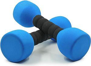 Aoneky Foam Covered Weights for Kids, Recommended for Boys Aged 3 to 6 Years Old, Children Safe Exercise Dumbbell Toy, 2 lbs