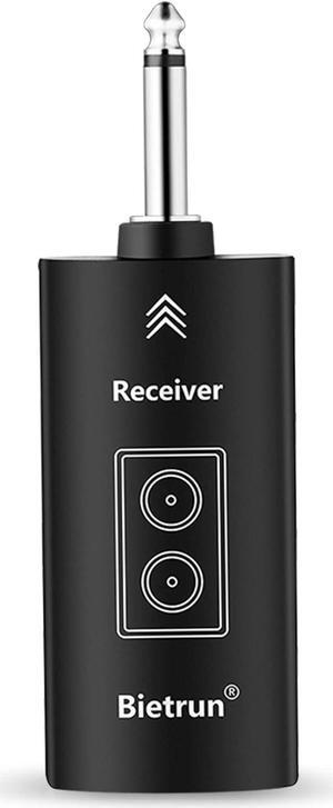 Bietrun Receiver/Adapter Only WXM09, WXM09A, WXM19, WXM19A, WXM21, WXM31, WXM31-2 Wireless Microphone (1/4") with Bluetooth