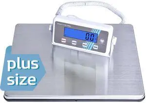 Extra Wide Medical Digital Body Weight Scale - 440 lb/200 kg Capacity, High Accuracy, Heavy Duty Portable Bathroom Scale, Easy to Read, Ideal for Office Wrestling Home, Hospital, Gym & Bariatric Use