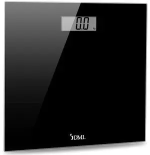DMI Digital Talking Bathroom Scale, Sleek Tempered Glass, Clinically Accurate Measurements, Large LCD Screen, 440 lb. Weight Capacity