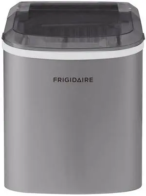 Frigidaire EFIC118-SILVER-KL Ice Maker Machine, Compact Countertop, Silver
