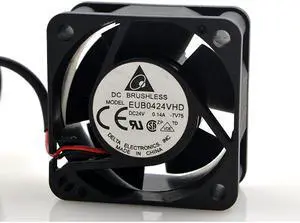EUB0424VHD 24V 0.14A 4CM 4020 2-wire Inverter Printer Fan EUB0424VHD 24V 0.14A 4CM 4020 2-wire Inverter Printer Fan
