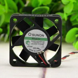 KDE2404PFV3 24V0.9W 4010 4CM3 line alarm Mute frequency converter fan