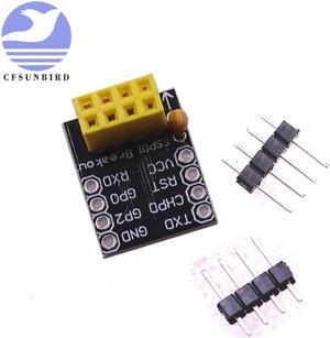 ESP-01 adaptador placa ESP-01S adaptador de tabla para el pan ESP8266 ESP01 ESP01S