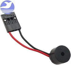 Mini enchufe para placa base, altavoz de alarma, zumbador, PC, ordenador, chasis, altavoz del móvil, DIY, alarma de pitido, 1 Uds.