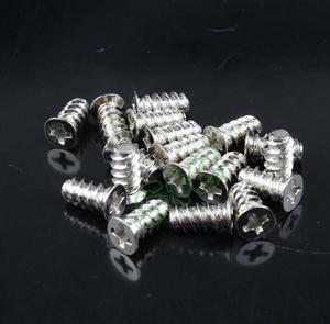 100pcs Lot Silver PC Computer Case Fan Screw Fastener