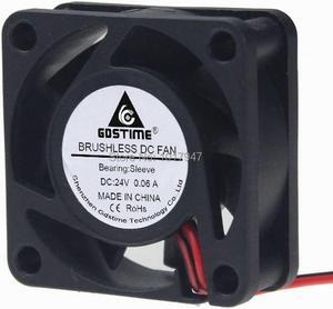 5PCS LOT Gdstime 24V 4015S 4cm 40mm x 40mm x 15mm 2Pin-XH2.54 Mini Brushless DC Cooling Fan
